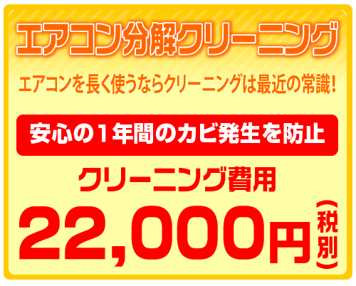 エアコン分解クリーニング